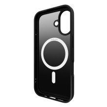 Puro Gradient MagSafe silikoninis dėklas, skirtas iPhone 16 - juodas