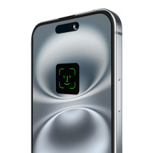 Puro Frame Tempered Glass with frame for iPhone 16 Plus