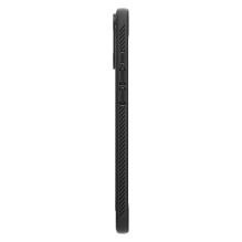 Spigen Rugged Armor MagSafe dėklas iPhone 16 - juodas