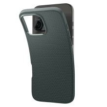 „Spigen“ skystas oro dėklas, skirtas iPhone 16 Pro Max – žalias