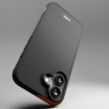 SBS Full Active D3O dėklas, skirtas iPhone 16 Plus – juodas