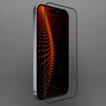 SBS grūdintas stiklas D3O su rėmeliu, skirtas iPhone 16 Plus / iPhone 15 Plus