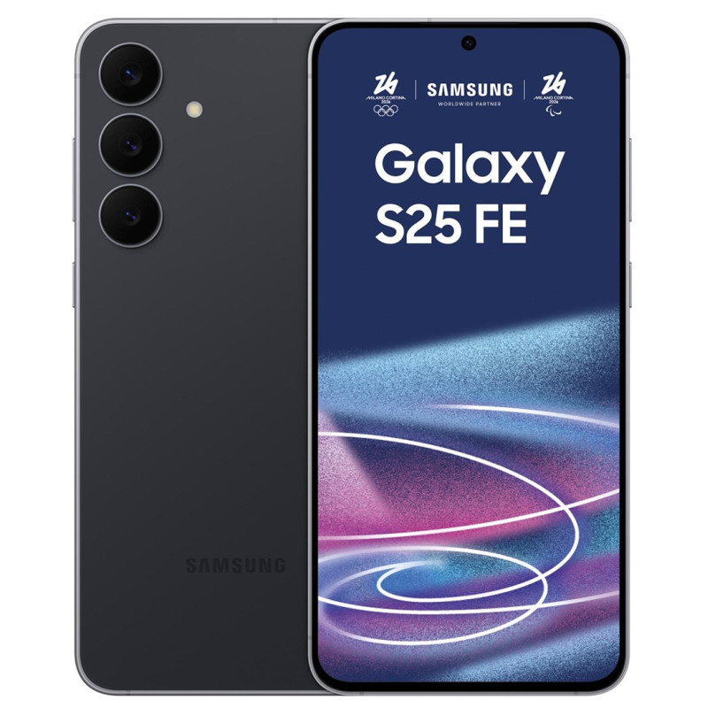 „Samsung Galaxy S25 FE 5G“ 17 cm (6,7 colio) dviejų SIM kortelių USB C tipo 8 GB 256 GB 4900 mAh juodas