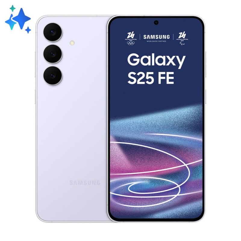 „Samsung Galaxy S25 FE 6.7“ dviejų SIM kortelių „Android 16.0 5G“ USB C tipo 8 GB 256 GB 4900 mAh mėlynas