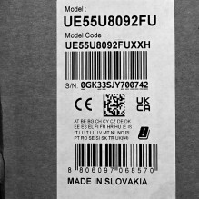 „Samsung UE55U8092FU“ 139,7 cm (55") 4K „Ultra HD“ išmanusis televizorius „Wi-Fi“ juodas
