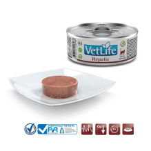 FARMINA Vet Life Natural Diet Cat Hepatic - šlapias katėms skirtas ėdalas - 85 g FARMINA Vet Life Natural Diet Cat Hepatic - šlapias katėms skirtas ėdalas - 85 g