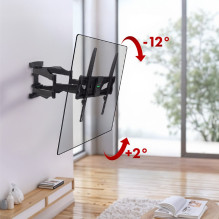 Maclean MC-781 TV mount 177.8 cm (70") Black