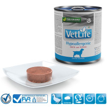 FARMINA Vet Life Diet DOG hipoalerginis antis ir bulvės - šlapias šunų ėdalas - 300 g