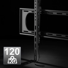 Maclean TV or monitor mount, max. VESA 900x600, 60-120", 120kg, black, MC-750N