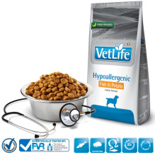 Farmina Vet Life hipoalerginis žuvies ir bulvių pašaras šunims, 12 kg Farmina Vet Life hipoalerginis žuvies ir bulvių pašaras šunims, 12 kg