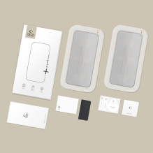 „Tech-Protect Quick Set Spy+“ privatumo stiklų, skirtų „iPhone 15“ / „16“, 2 vnt. pakuotėje