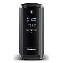 CyberPower CP900EPFCLCD uninterruptible power supply (UPS) Standby (Offline) 0.9 kVA 540 W 6 AC outlet(s) CyberPower CP900EPFCLCD uninterruptible power supply (UPS) Standby (Offline) 0.9 kVA 540 W 6 AC outlet(s)
