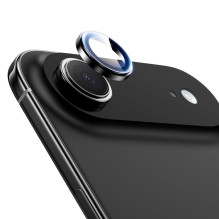 „Tech-Protect Camring Fit+“ kameros dėklas, skirtas „iPhone 17 Air“ – juodas