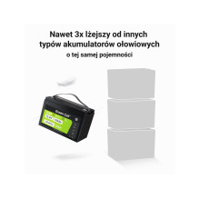 „Green Cell“ LFPGC12V100AH UPS akumuliatorius ličio geležies fosfatas (LiFePO4) 12,8 V 100 Ah
