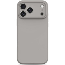 „Tech-Protect“ silikoninis „MagSafe“ dėklas, skirtas „iPhone 17 Pro“ – pilkas