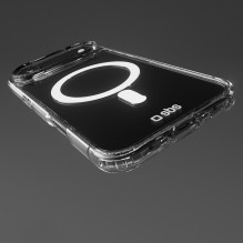 SBS Extreme Mag dėklas su D3O technologija, skirtas iPhone 17 Air – permatomas SBS Extreme Mag dėklas su D3O technologija, skirtas iPhone 17 Air – permatomas