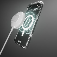 SBS Extreme Mag dėklas su D3O technologija, skirtas iPhone 17 Air – permatomas SBS Extreme Mag dėklas su D3O technologija, skirtas iPhone 17 Air – permatomas