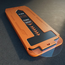 SBS apsauginis stiklas su D3O technologija ir aplikatoriumi, skirtas „iPhone 17 Air“. SBS apsauginis stiklas su D3O technologija ir aplikatoriumi, skirtas „iPhone 17 Air“.