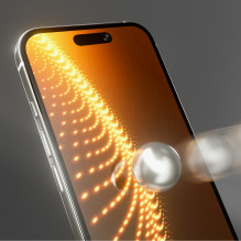 SBS apsauginis stiklas su D3O technologija ir aplikatoriumi, skirtas „iPhone 17 Air“. SBS apsauginis stiklas su D3O technologija ir aplikatoriumi, skirtas „iPhone 17 Air“.