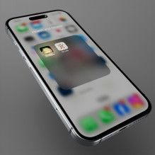 SBS protective glass with D3O technology set with applicator for iPhone 17 Air