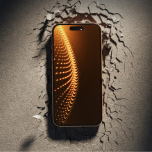 SBS apsauginis stiklas su D3O technologija ir aplikatoriumi, skirtas „iPhone 17 Air“. SBS apsauginis stiklas su D3O technologija ir aplikatoriumi, skirtas „iPhone 17 Air“.