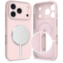 Tech-Protect Silicone MagSafe Case for iPhone 17 Pro - Pink