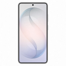 „Samsung“ silikoninis magnetinis dėklas, skirtas „Samsung Galaxy S26 Ultra“, suderinamas su „MagSafe“ – pilkas