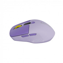 CANYON pelė MW-26 LCD tyli dvigubo režimo belaidė violetinė