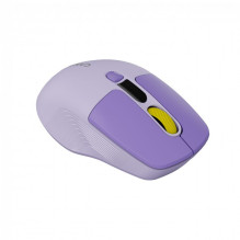 CANYON pelė MW-26 LCD tyli dvigubo režimo belaidė violetinė