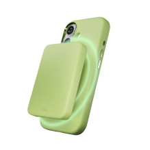 Puro Icon Mag Pro Liquid Silicone Case for iPhone 17, MagSafe Compatible, with Camera Protection and Aluminum Buttons - 