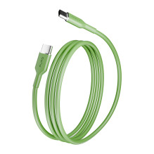Puro ICON USB-C - USB-C laidas 1,5 m - žalias