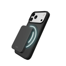„Puro Gradient“ TPU dėklas, suderinamas su „MagSafe“, skirtas „iPhone 17 Pro Max“ – juodas