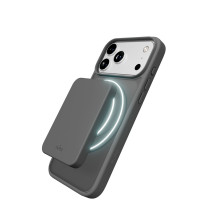 „Puro Gradient“ TPU „MagSafe“ suderinamas dėklas, skirtas „iPhone 17 Pro“ – pilkas
