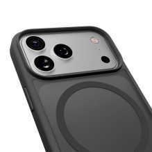 „Puro Gradient“ TPU „MagSafe“ suderinamas dėklas, skirtas „iPhone 17 Pro“ – pilkas