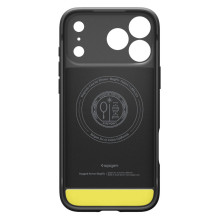 „Spigen Rugged Armor Mag MagSafe“ dėklas, skirtas „iPhone 17 Pro Max“ – matinės juodos spalvos