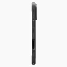 „Spigen Rugged Armor Mag MagSafe“ dėklas, skirtas „iPhone 17 Pro Max“ – matinės juodos spalvos
