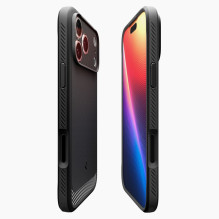 Spigen Rugged Armor Mag MagSafe Case for iPhone 17 Pro Max - Matte Black