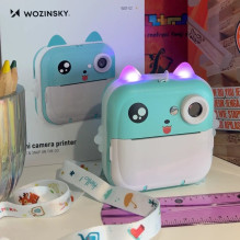 Wozinsky WDT-02 terminis spausdintuvas-kamera vaikams - mėlyna