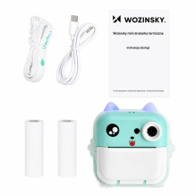 Wozinsky WDT-02 terminis spausdintuvas-kamera vaikams - mėlyna