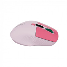 CANYON pelė MW-26 LCD tyli dvigubo režimo belaidė rožinė