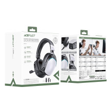 Acefast H11 Gaming Wireless headphones with mic / LED White Acefast H11 Gaming Wireless headphones with mic / LED White