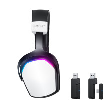 Acefast H11 Gaming Wireless headphones with mic / LED White Acefast H11 Gaming Wireless headphones with mic / LED White