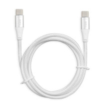 USB Cable - IBOX IKUTC 2m USB-C 60W 3A Textile Lace White USB Cable - IBOX IKUTC 2m USB-C 60W 3A Textile Lace White