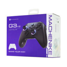 „Machenike G3 V2“ belaidis žaidimų valdiklis – baltas
