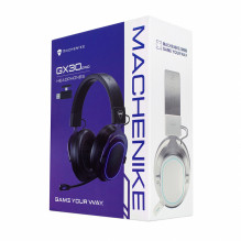 „Machenike GX30 Pro“ belaidės žaidimų ausinės, uždedamos ant ausies – juodos