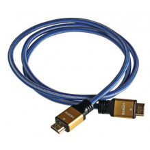 HDMI Laidas - IBOX ITVFHD04 1.5m HDMI 2.0 18Gbps 4096x2160 Aukso, Juoda, Mėlyna