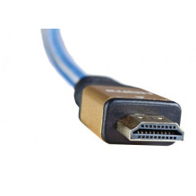 HDMI Laidas - IBOX ITVFHD04 1.5m HDMI 2.0 18Gbps 4096x2160 Aukso, Juoda, Mėlyna