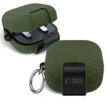 „Tech-Protect“ plonas kabliuko dėklas „Samsung Galaxy Buds 4 / 4 Pro“ – žalias