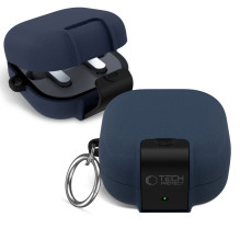 „Tech-Protect“ plonas kabliuko dėklas „Samsung Galaxy Buds 4 / 4 Pro“ – tamsiai mėlynas „Tech-Protect“ plonas kabliuko dėklas „Samsung Galaxy Buds 4 / 4 Pro“ – tamsiai mėlynas