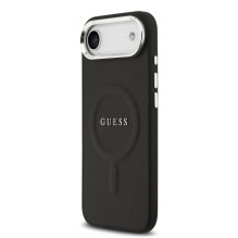 „Guess“ „Apple iPhone Air“ PU „Saffiano MagSafe“ dėklas, juodas